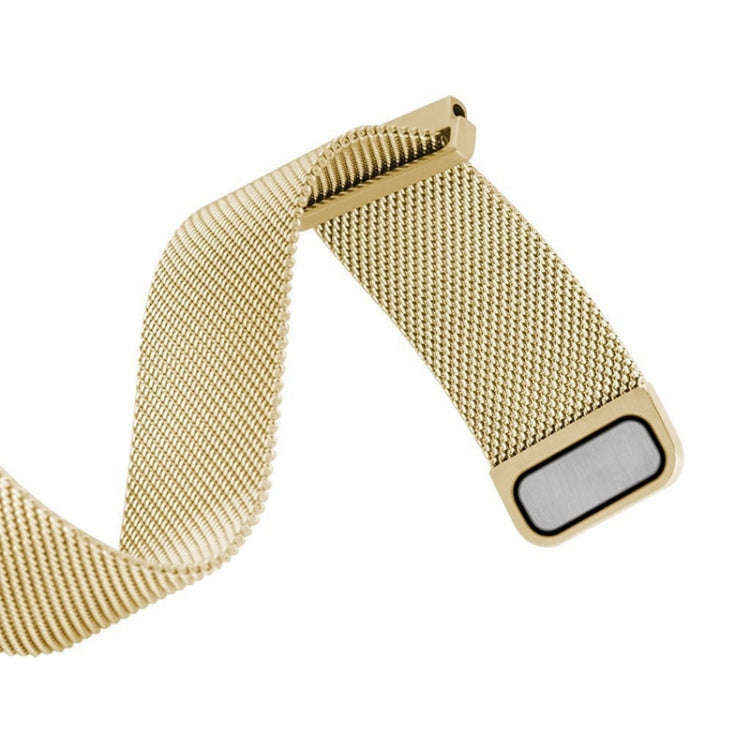 20mm Milanese Stainless Steel Replacement Watchband for Amazfit GTS / Amazfit GTS 2(Gold)