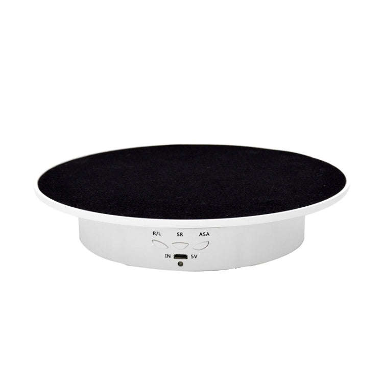 20cm USB Electric Rotating Turntable Display Stand Video Shooting Props Turntable for Photography...