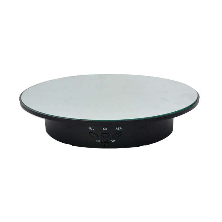 20cm USB Electric Rotating Turntable Display Stand Video Shooting Props Turntable for Photography...