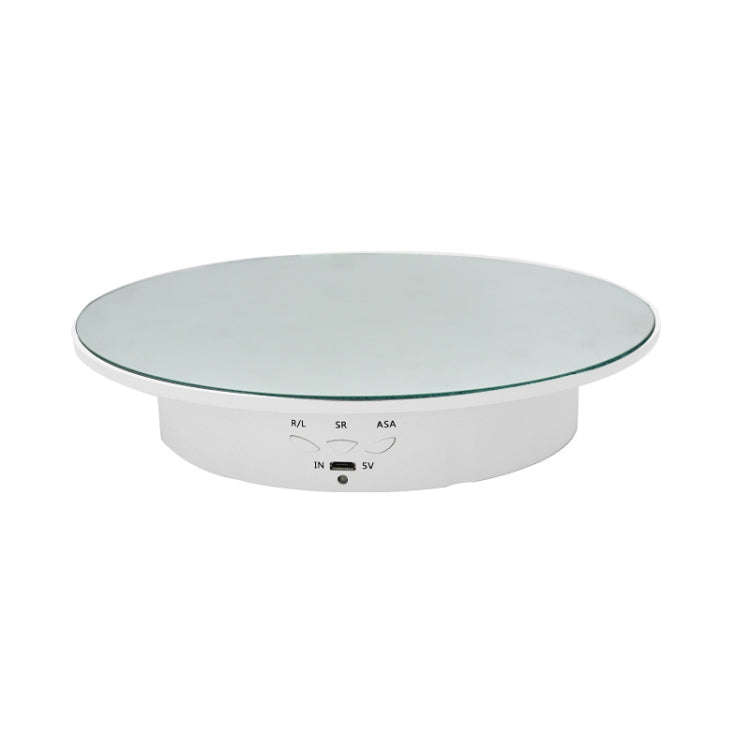 20cm USB Electric Rotating Turntable Display Stand Video Shooting Props Turntable for Photography...