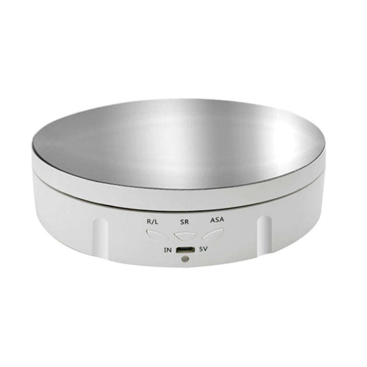 14.6cm USB Electric Rotating Turntable Display Stand Video Shooting Props Turntable for Photograp...