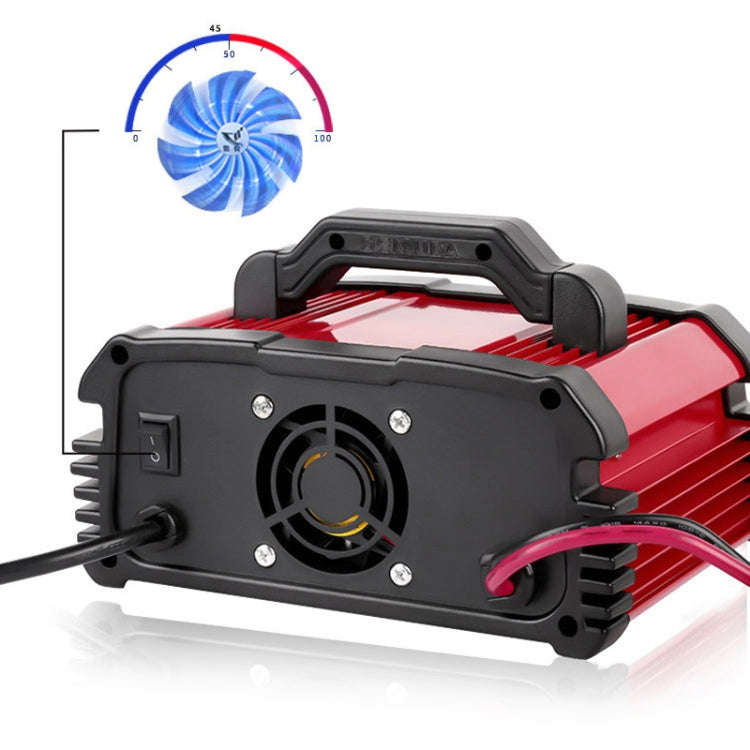 DEMUDA DC100 10A 12V / 24V Car Battery Charger Intelligent Pulse Repair Type Lead-acid Battery, P...