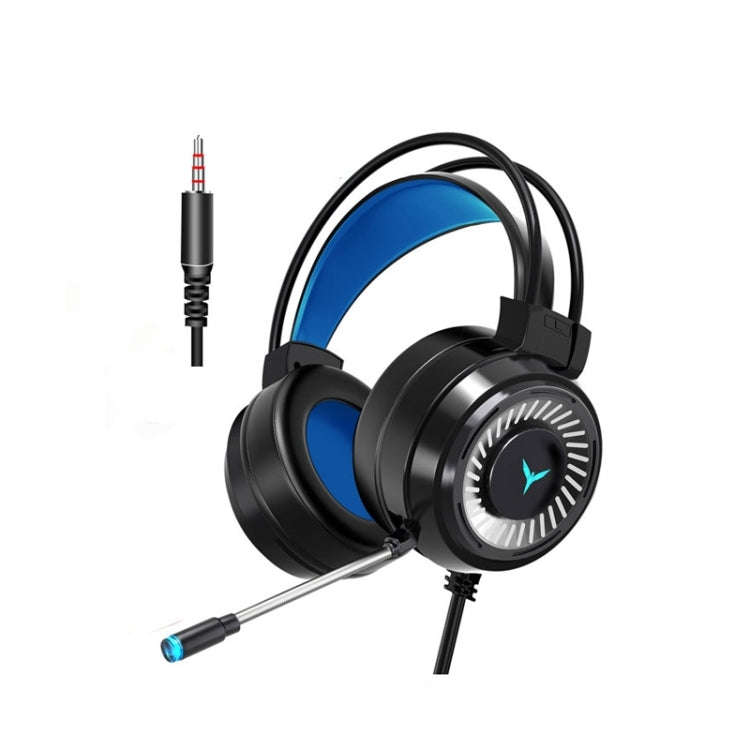 2 PCS G58 Head-Mounted Gaming Wired Headset with Microphone, Cable Length: about 2m, Color:Black ...