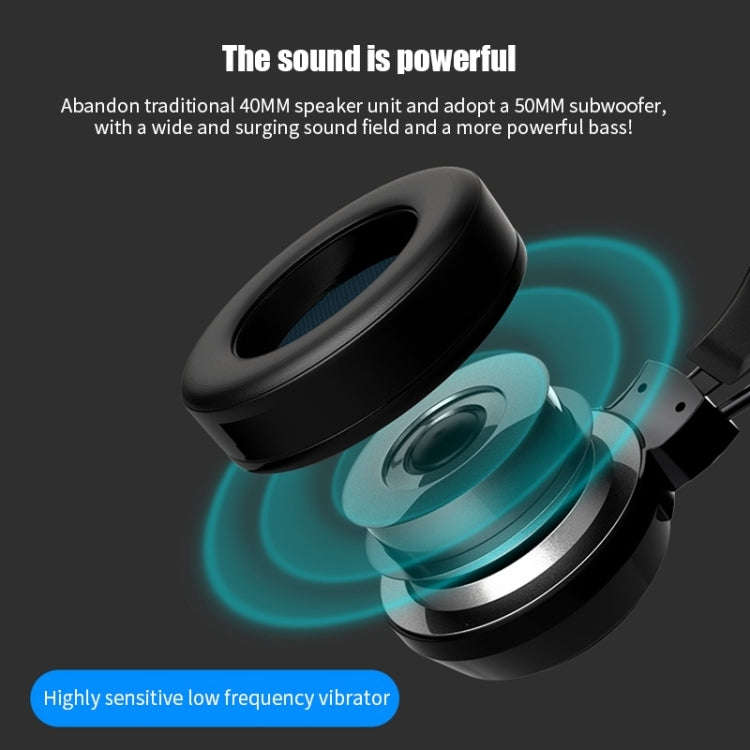 2 PCS G58 Head-Mounted Gaming Wired Headset with Microphone, Cable Length: about 2m, Color:Black ...