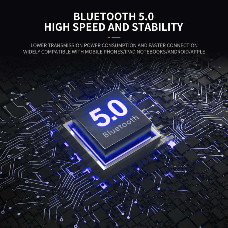 HXSJ Q8 Bluetooth 5.0 Multi-function Wireless Bluetooth Speaker Audio, Support Handsfree Calling ...