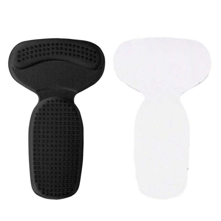 061 High-heeled Shoes Sponge Glue Soft Anti-abrasion Anti-slip Heel Protective Sticker(Black)