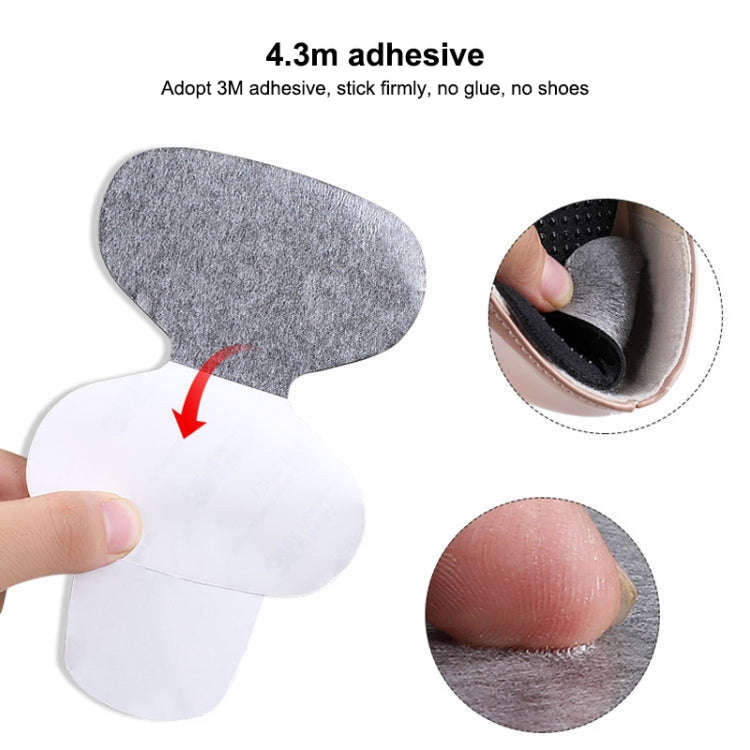 061 High-heeled Shoes Sponge Glue Soft Anti-abrasion Anti-slip Heel Protective Sticker(Black)