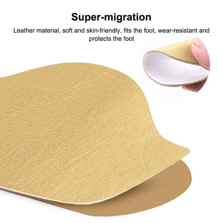 064 Sneakers Self-adhesive Anti-abrasion Anti-slip Heel Protective Sticker(White)