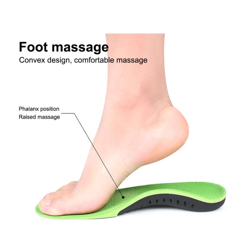 1 Pair 068 Sports Correct Shockproof Massage Arch Of Foot Flatfoot Support Insole Shoe-pad, Size:...