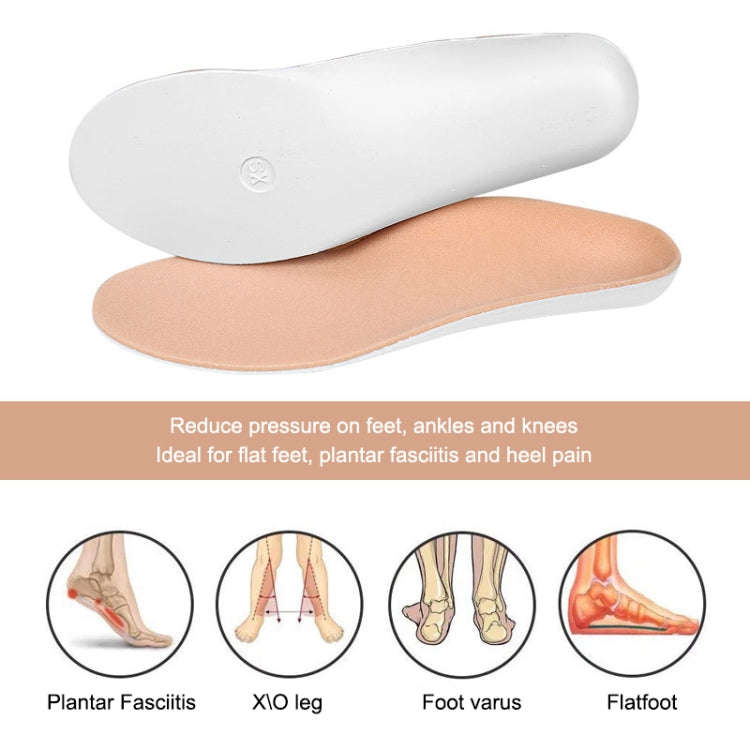 1 Pair 069 Sports Lightweight Breathable Shockproof Arch Of Foot Support Full Insole Shoe-pad, Si...