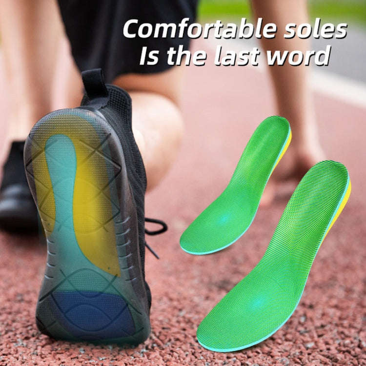 1 Pair 070 Sports Lightweight Shockproof Arch Of Foot Support Full Insole Shoe-pad, Size:M (245-2...