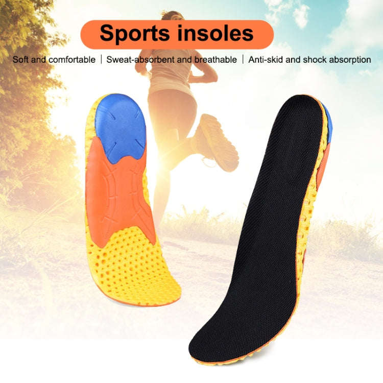 1 Pair 078 Thicken Breathable Shockproof Sports Insole Shoe-pad, Size:255-260mm