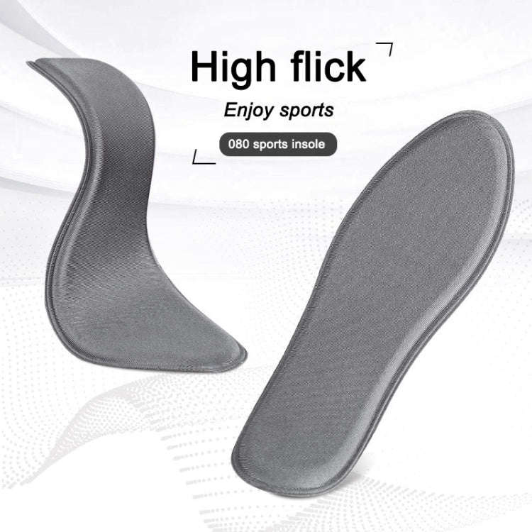 Thicken Breathable Non-slip Shockproof Memory Cotton Sports Full Insole Shoe-pad, Size:260mm(Beige)
