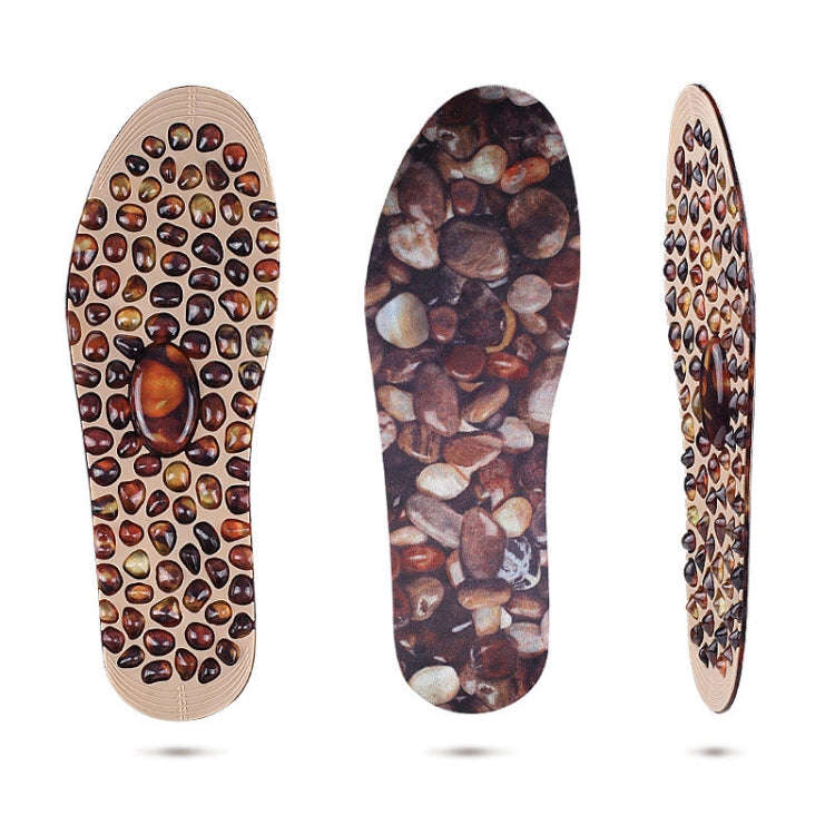 1 Pair Cuttable Imitation Pebbles Massage Insole Shoe-pad, Size:S (225-250mm)