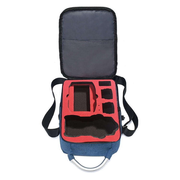Shockproof Waterproof Single Shoulder Storage Travel Carrying Cover Case Box for DJI Air 2S(Blue+...