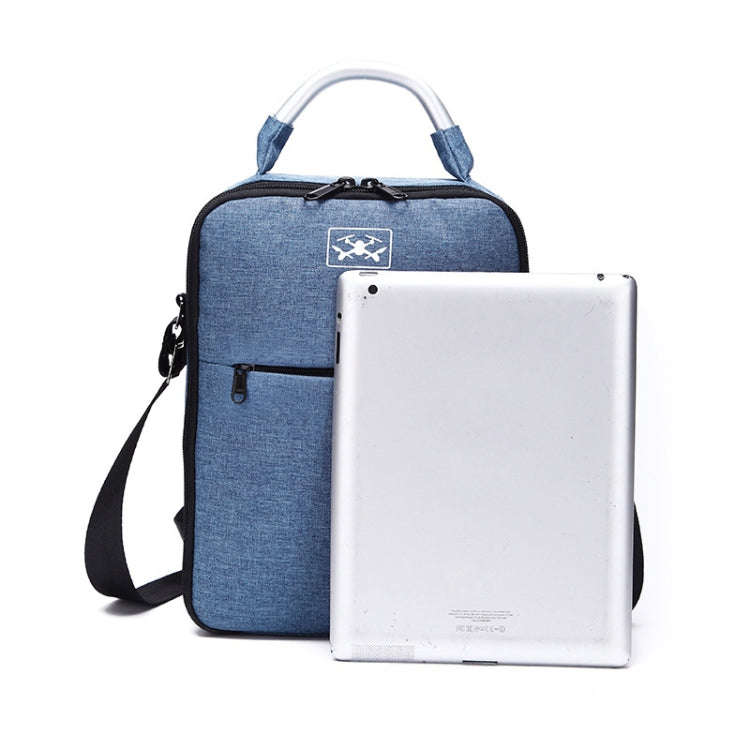 Shockproof Waterproof Single Shoulder Storage Travel Carrying Cover Case Box for DJI Air 2S(Blue+...