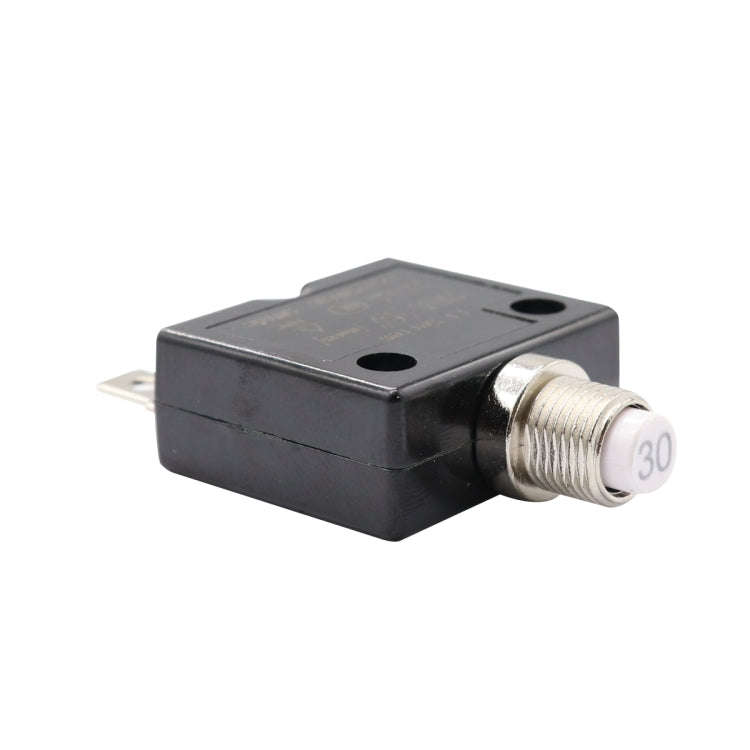 L2 Series 50V Car Overload Protector Manual Reset DC Circuit Breaker with Waterproof Cover, Curre...