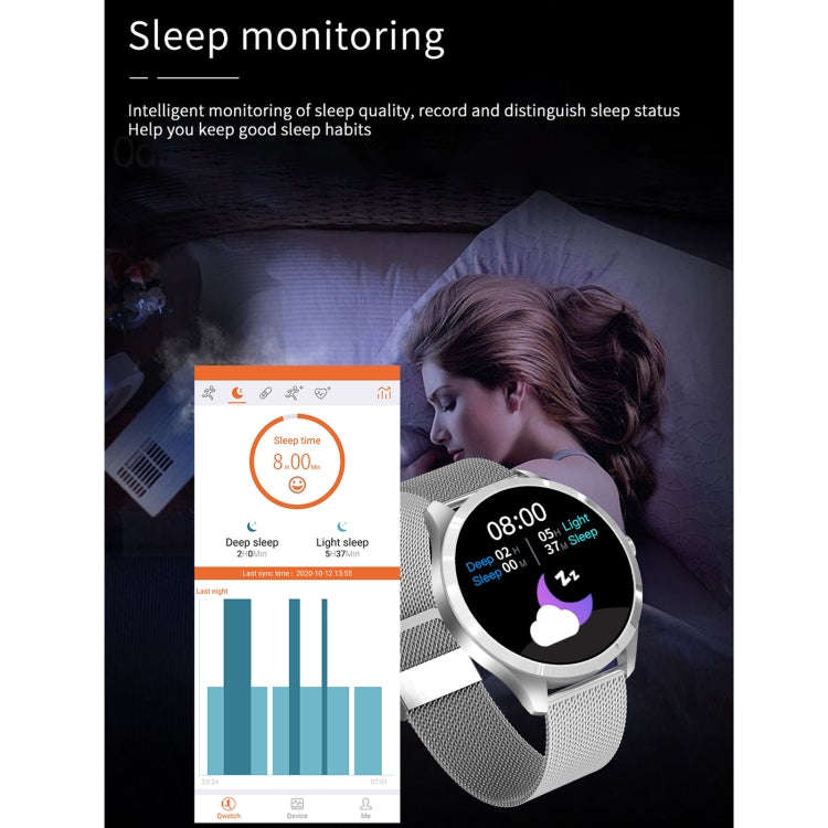Q9L 1.28 inch IPS Color Screen IP67 Waterproof Smart Watch, Support Blood Pressure Monitoring / H...