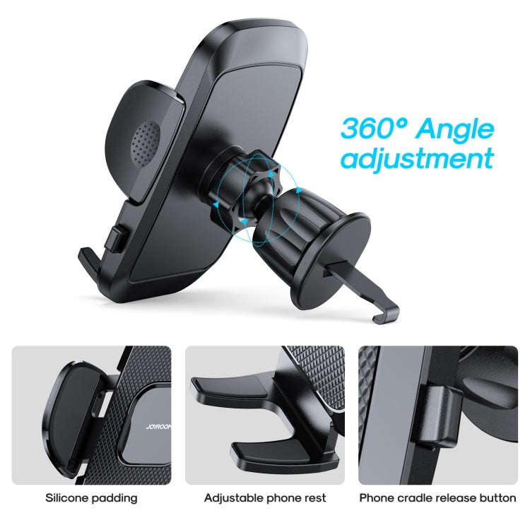 JOYROOM JR-ZS259 360-degree Rotating Stretching Mechanical Car Air Vent Holder for 4.7-6.9 inch M...