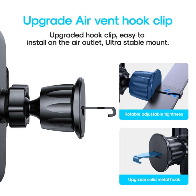 JOYROOM JR-ZS259 360-degree Rotating Stretching Mechanical Car Air Vent Holder for 4.7-6.9 inch M...