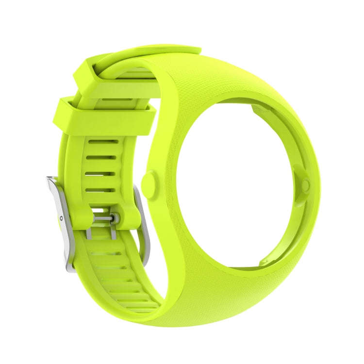For POLAR M200 Texture Silicone Watch Band, One Size(Green)