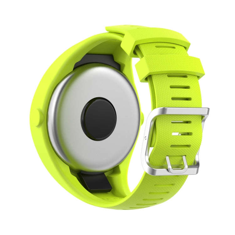 For POLAR M200 Texture Silicone Watch Band, One Size(Green)