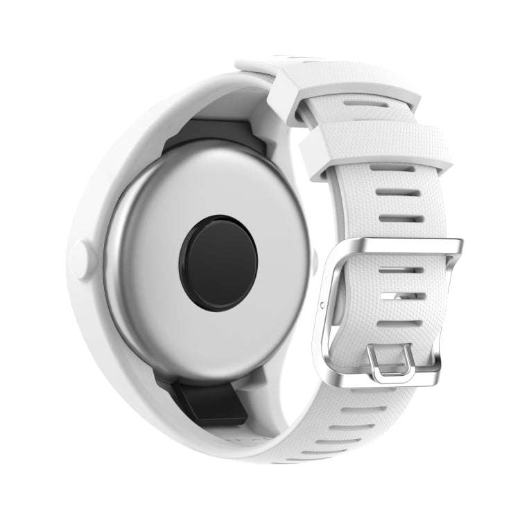 For POLAR M200 Texture Silicone Watch Band, One Size(White)