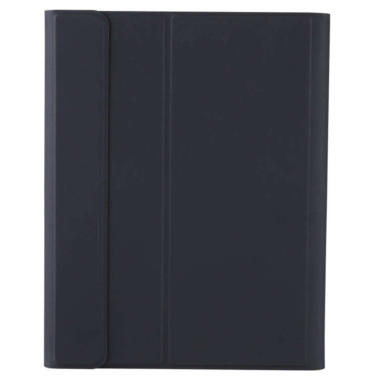 YT098B-A Detachable Candy Color Skin Feel Texture Round Keycap Bluetooth Keyboard Leather Case wi...