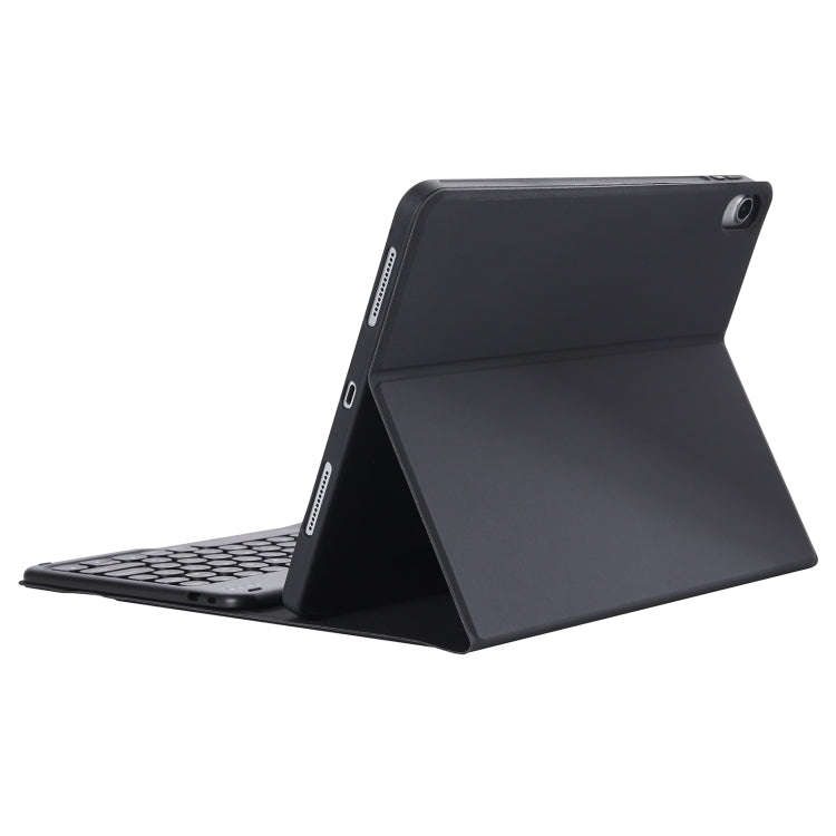 YT102B Detachable Candy Color Skin Feel Texture Round Keycap Bluetooth Keyboard Leather Case For ...