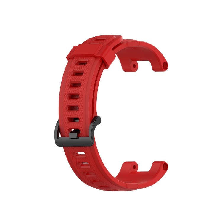 For Amazfit T-Rex Pro / Amazfit T-Rex Silicone Watch Band with Dismantling Tools, One Size(Red)