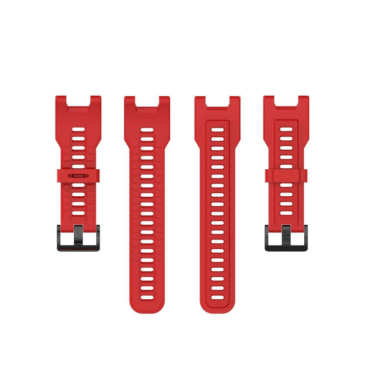 For Amazfit T-Rex Pro / Amazfit T-Rex Silicone Watch Band with Dismantling Tools, One Size(Red)