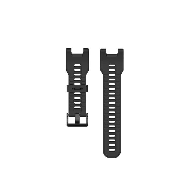 For Amazfit T-Rex Pro / Amazfit T-Rex Silicone Watch Band with Dismantling Tools, One Size(Black)