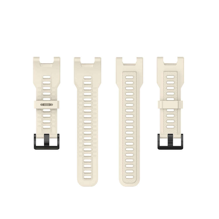 For Amazfit T-Rex Pro / Amazfit T-Rex Silicone Watch Band with Dismantling Tools, One Size(Beige)