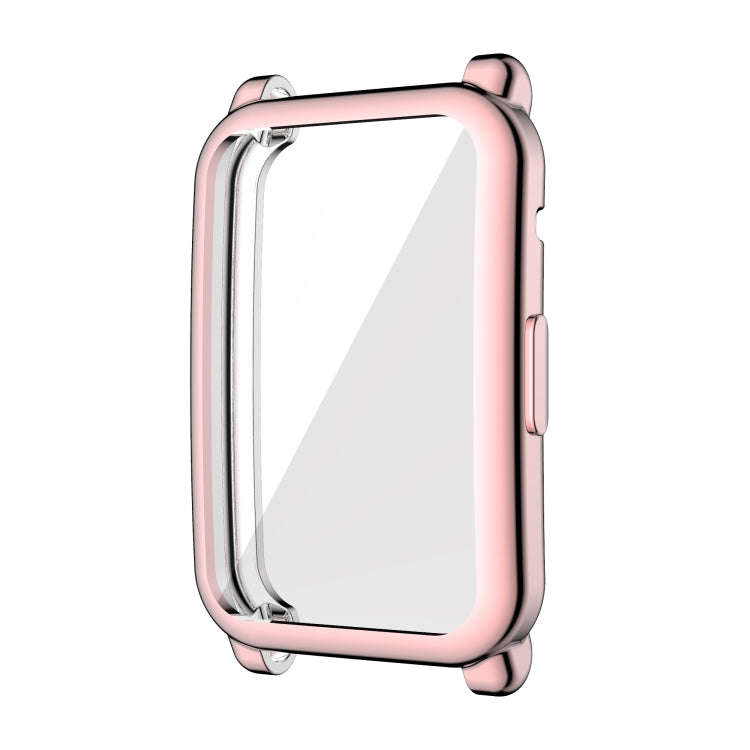 For Honor Watch ES Full Coverage TPU Electroplating Protective Case(Pink)