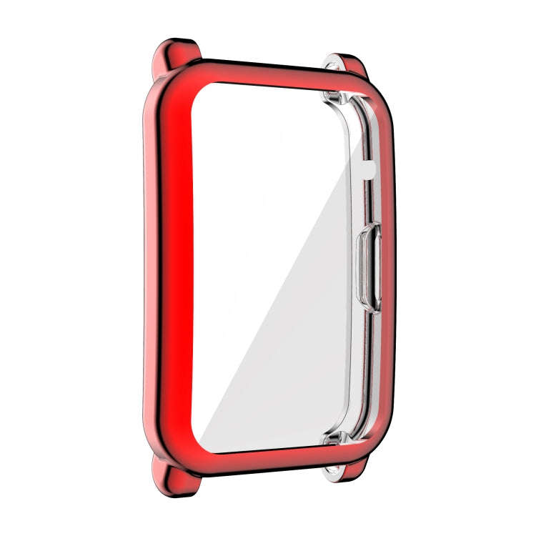 For Honor Watch ES Full Coverage TPU Electroplating Protective Case(Red)