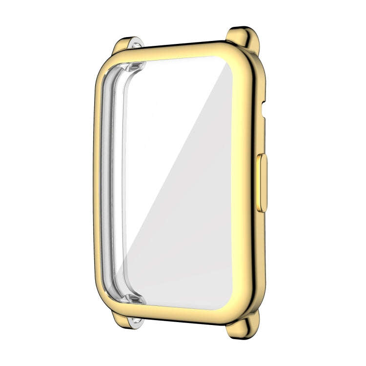 For Honor Watch ES Full Coverage TPU Electroplating Protective Case(Gold)