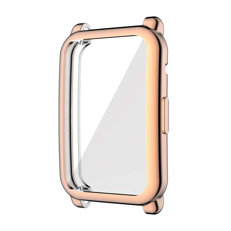 For Honor Watch ES Full Coverage TPU Electroplating Protective Case(Rose Gold)