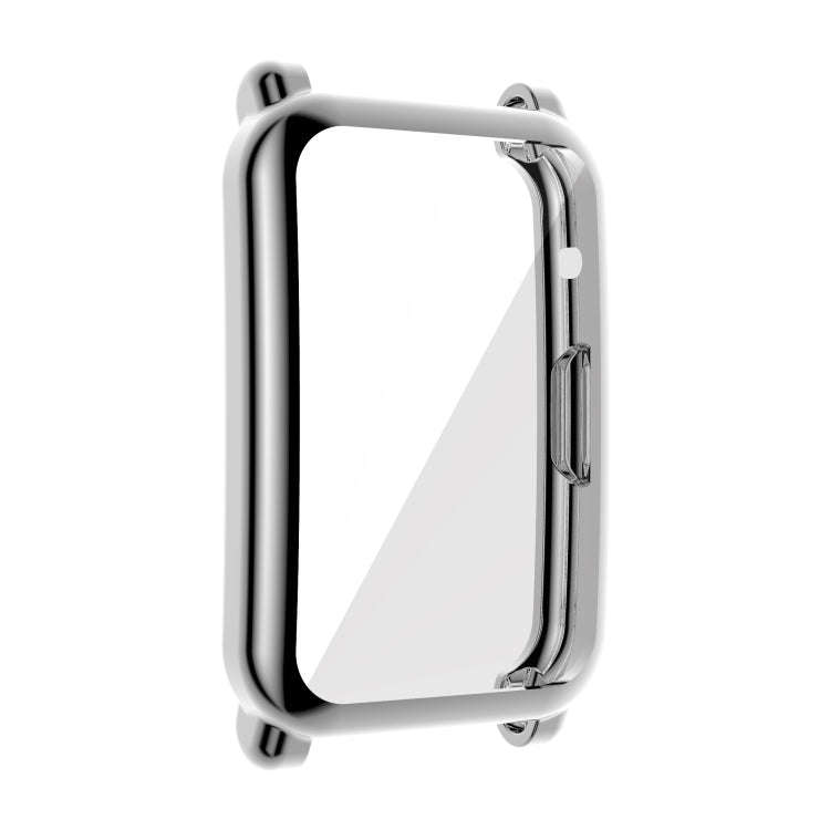 For Honor Watch ES Full Coverage TPU Electroplating Protective Case(Silver)