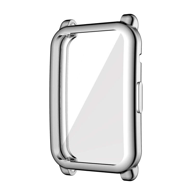 For Honor Watch ES Full Coverage TPU Electroplating Protective Case(Silver)