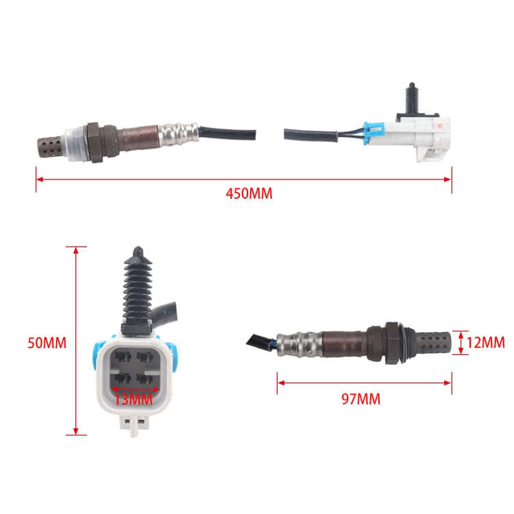 A6142 4 PCS Oxygen Sensor 12590790 for Buick Regal