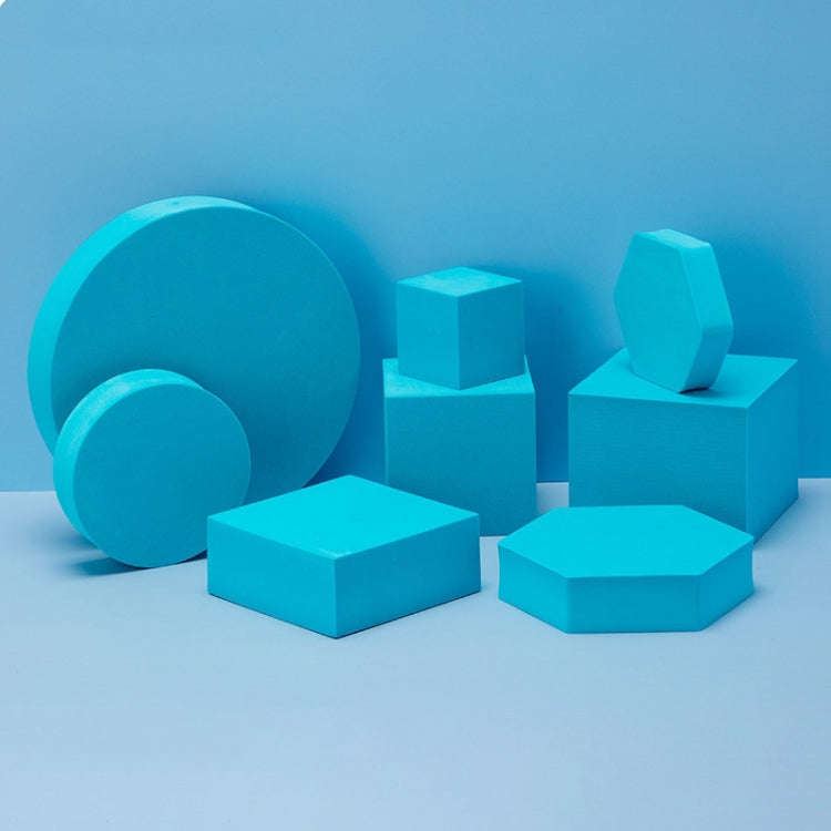 8 in 1 Different Sizes Geometric Cube Solid Color Photography Photo Background Table Shooting Foa...