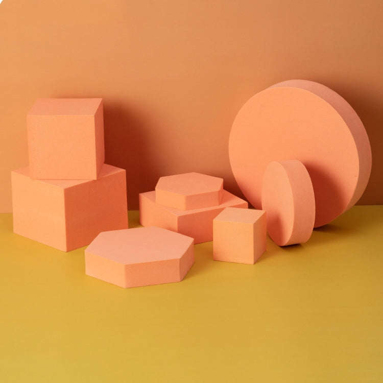 8 in 1 Different Sizes Geometric Cube Solid Color Photography Photo Background Table Shooting Foa...