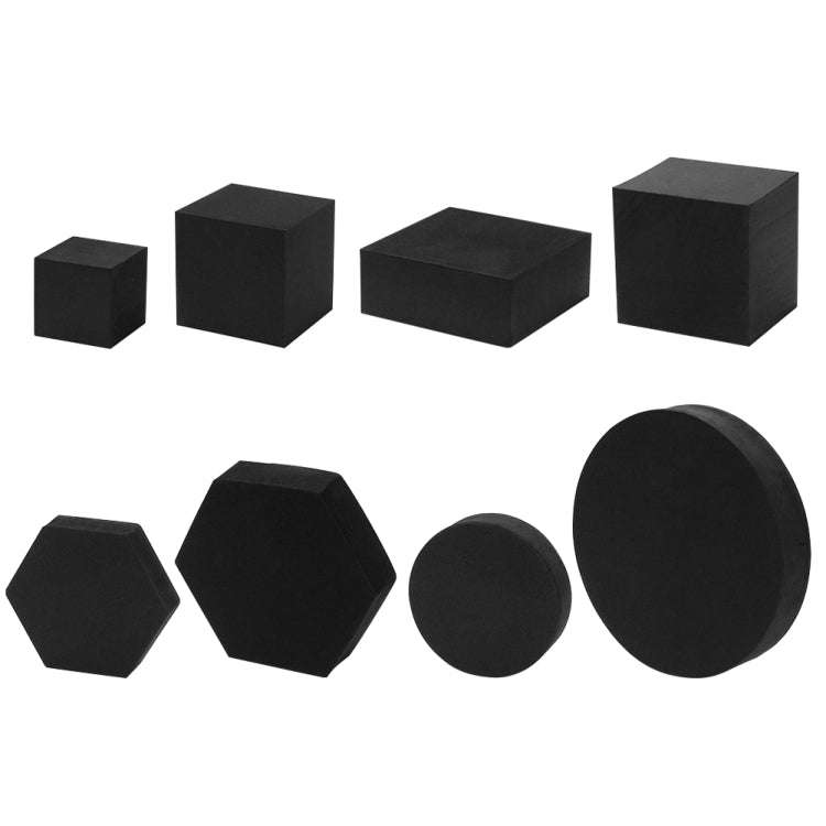 8 in 1 Different Sizes Geometric Cube Solid Color Photography Photo Background Table Shooting Foa...