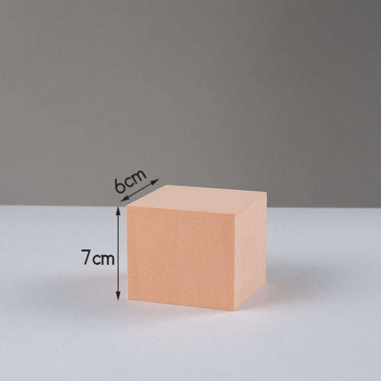 7 x 7 x 6cm Cuboid Geometric Cube Solid Color Photography Photo Background Table Shooting Foam Pr...