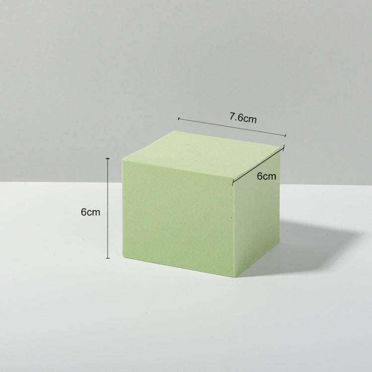 7 x 7 x 6cm Cuboid Geometric Cube Solid Color Photography Photo Background Table Shooting Foam Pr...