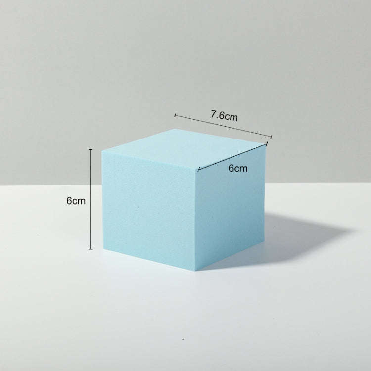 7 x 7 x 6cm Cuboid Geometric Cube Solid Color Photography Photo Background Table Shooting Foam Pr...