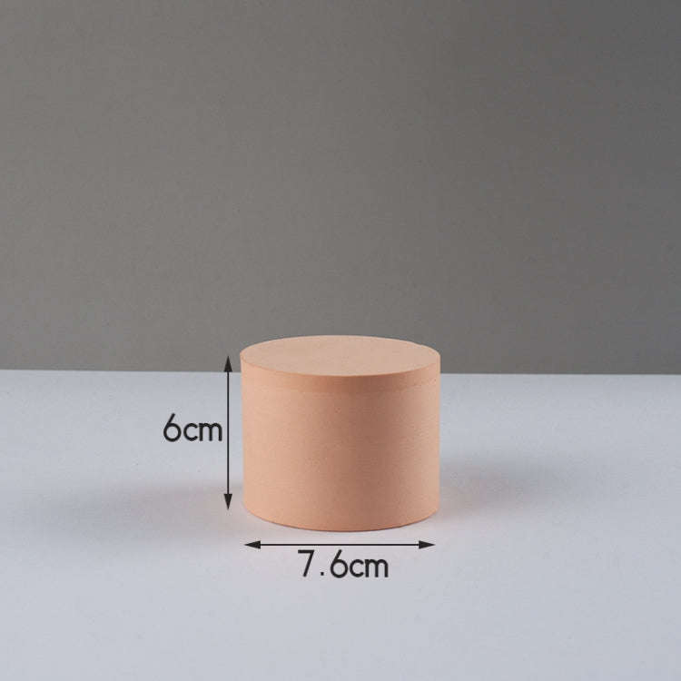 7.6 x 6cm Cylinder Geometric Cube Solid Color Photography Photo Background Table Shooting Foam Pr...