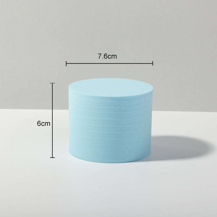 7.6 x 6cm Cylinder Geometric Cube Solid Color Photography Photo Background Table Shooting Foam Pr...