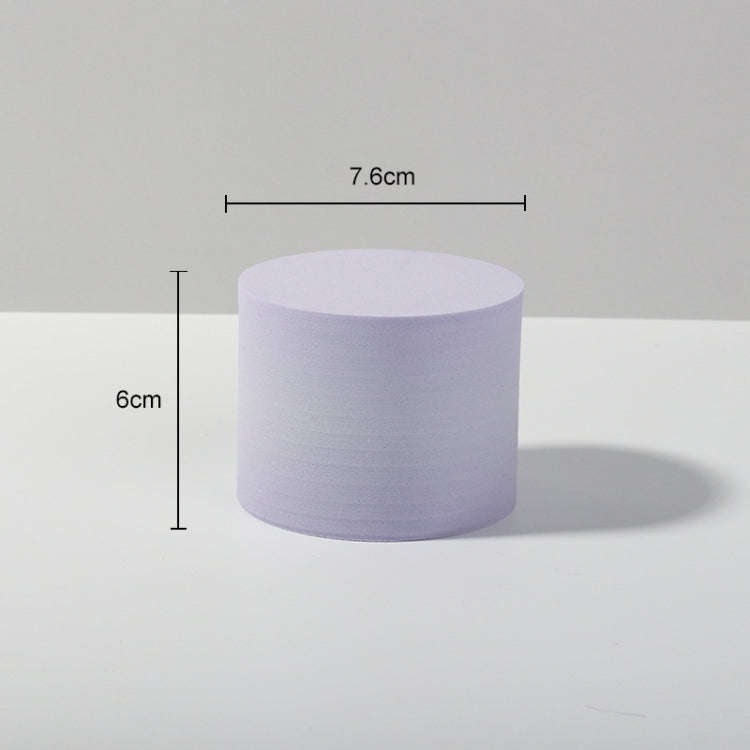 7.6 x 6cm Cylinder Geometric Cube Solid Color Photography Photo Background Table Shooting Foam Pr...