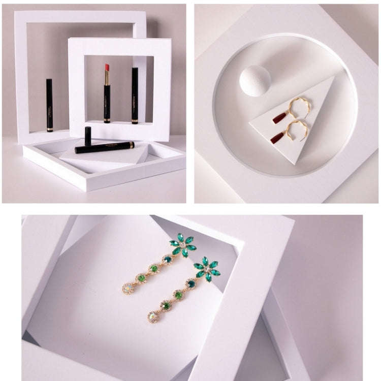 7.6 x 6cm Cylinder Geometric Cube Solid Color Photography Photo Background Table Shooting Foam Pr...